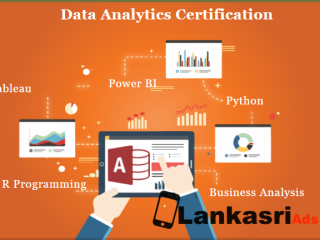 Data Analytics Certification Course in Delhi, Safdarjung, Big Discounts and Assured 100% Job Placement, Free R & Python Training